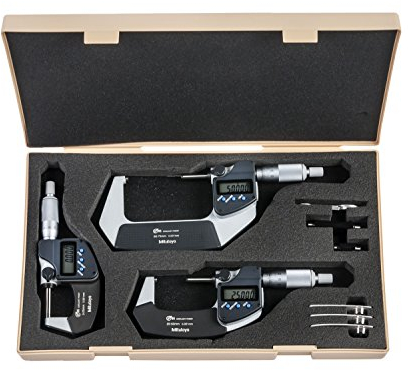 Mitutoyo 293-962-30 Digimatic Bügelmessschraube Set 3