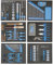 GEDORE TS-190 Werkzeugsortiment in Check-Tool-Modulen 190-teilig