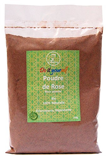 Balla - Poudre de pétales de roses 50g naturelle