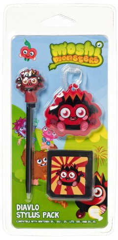 Pack de stylets 'Moshi Monsters' pour DS/3DS/DSi/ DSi XL/DS Lite