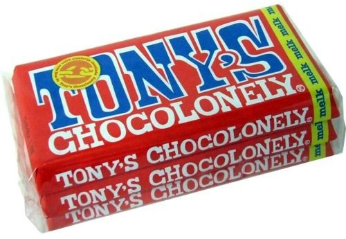 Tonys Chocolonely 'Melk' 3 x 180g (Vollmilch-Schokoladentafel)