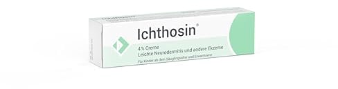 Ichthosin Creme gegen Juckreiz und Entzündung. Kortison-Alternative bei leichter Neurodermitis und Ekzemen. Belegte Wirksamkeit. Tube mit 25 g.