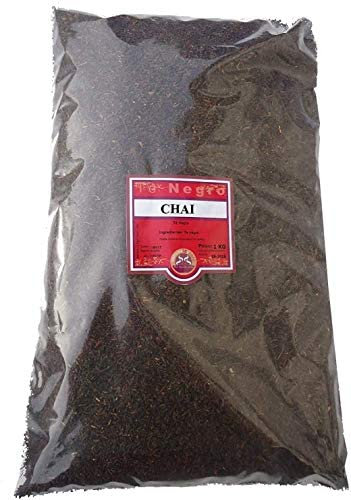 SABOREATE Y CAFE THE FLAVOUR SHOP Thé Noir Chai en Vrac Feuilles Entiers Infusion Naturelle Energétique 1 Kg
