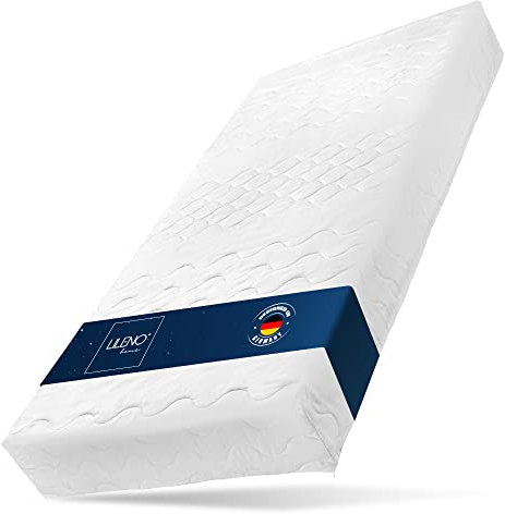 LILENO HOME Matratzenbezug 100x200 cm Reißverschluss - waschbarer Matratzenschoner aus Microfaser ideal für Allergiker - extra weicher Schonbezug für Matratzen (rundum) Höhe 12-14 cm