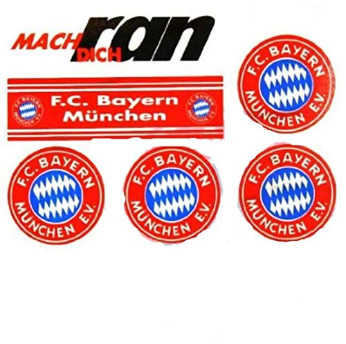 FC BAYERN MÜNCHEN Aufkleber / Sticker / Gesichtaufkleber FCB etiqueta engomada / autocollant