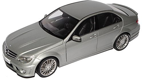 AUTOart Mercedes-Benz C-Klasse C63 AMG Limousine Grau W204 Ab 2007 76275 1/18 Modell Auto