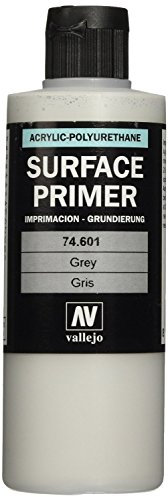 Vallejo Grey Primer Acrylic Polyurethane, 200ml [並行輸入品]