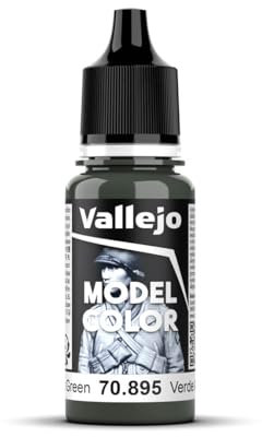 Vallejo VJ70895 Model Color 17 ml Acrylic Paint - Gunship Green