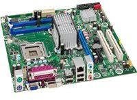 Intel Core 2 Quad B43/DDR2/A&V&GbE/MATX Motherboard, Bulk BLKDB43LD