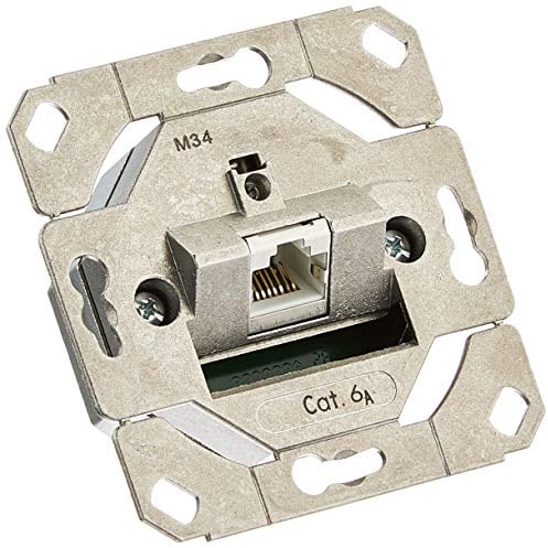 Gira 245100 Netzwerkdose 1-fach Cat.6A IEEE 802.3an Einsatz