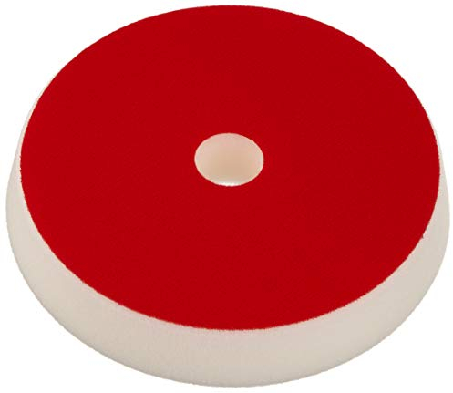 ALCLEAR 50163S Polierpad Auto Polierschwämme, weich für RUPES® Poliermaschine, Durchmesser : 163/150x30 mm, weiß, 2er Set, Polierpad, Polierschwamm für Autopolitur