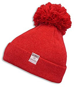 Djinns - Basic Melange (wine) - Removable Bubble Beanie