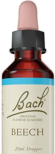 Bach Original Flower Remedies (Beech) Live & Let Live, Be Tolerant, Emotional Wellness, Natural Flower Essence, 20ml