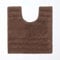 Homescapes Badematte WC Vorleger Spa Supreme 50 x 55 cm aus 100% Reiner Baumwolle braun