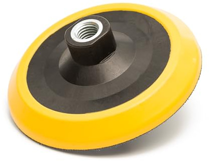 Glass Polish 5 inch (125mm) Universal Backing Pad with M14x2 Thread for Rotary Polishing Machines - GP12610