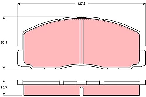 TRW GDB355 Bremsbelag