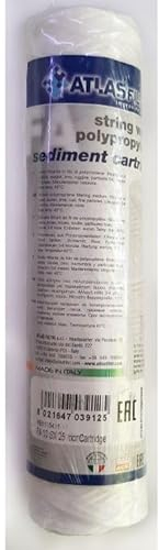ATLAS Cartuccia filtro in filo avvolto polipropilene fa 10 SX senior 25 MCR