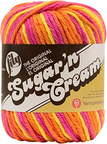 Lily Sugar 'N Cream, 100% Cotton, Playtime, 56.7G 10200202741