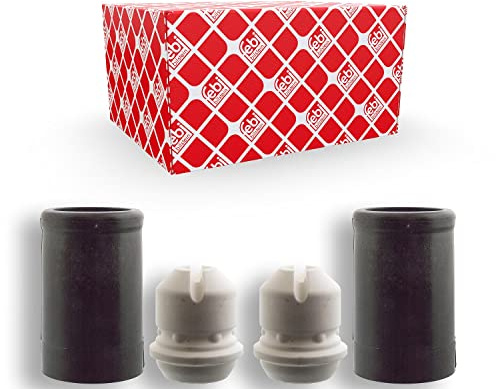 febi bilstein 13047 Protection Kit für Stoßdämpfer, 1 Stück | Kompatibel mit: AUDI 50, 80 B2 Stufenheck, 80 B3 Stufenheck, 80 B4 Avant, 80 B4 Stufenheck, 90 B2, 90 B3, COUPE B2