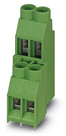 PHOENIX CONTACT MKKDS 53-6,35 PCB terminal block, green, 41 A, 630 V, nominal cross-section 4 mm², number of potentials 6, article family MKKDS 5, pitch 6.35 mm, pin length 5.2 mm, 50 pieces