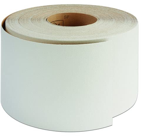 RHYNALOX White Line ROLLEN 115X50M P080 - Verschiedene Körnung - Schleifrollen zum Schleifen von Holz, Metall, Stahl, Edelstahl