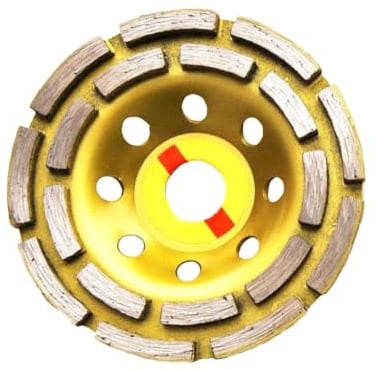GC GLOBALCOMMERCE 115 Disco smeragliatrice, Metallo, Giallo, Largo