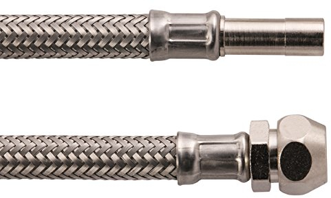 Armaturenschlauch für den Anschluss eines Wasserhahnes | 10 mm x 300 mm | Flexschlauch | Verbindungsschlauch | Anschlussschlauch Armatur