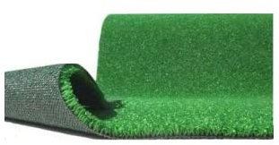 GrecoShop Manto/Prato Sintetico/Tappeto in Erba Sintetica 2 x 10m