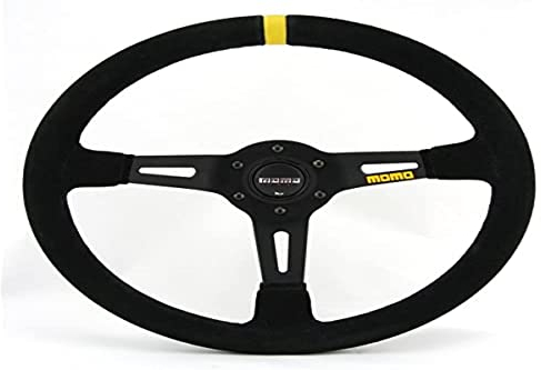 Momo MOM11150085221 11150085221 Steering Volante Steering Wheel 8350 mm Lisa Black Skin