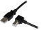 StarTech.com Câble USB 2.0 Type A vers USB Type B Coudé à droite Mâle / Mâle - Adaptateur pour imprimante 1 m Noir (USBAB1MR)