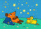 modern times Postkarte SENDUNG MIT DER MAUS - Motiv: STERNENHIMMEL, Anlass: Kindermotive Liebe/Romantik, Künstler/Verlag SCHMITT-MENZEL/STREICH, Größe: A6