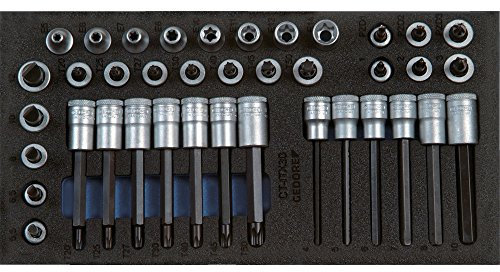 GEDORE 1500 CT1-ITX 30 Set of Screwdriver Bits 3/8 Inch in Check Tool Module, 1 Piece