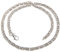 Silberketten Store runde Königskette Herren 925 Sterling Silber 6 mm Durchmesser I Männer Silberkette mit Karabiner Verschluss I nickelfrei und hochglanzpoliert