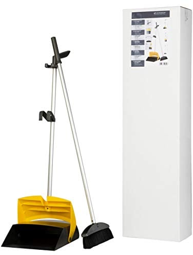 Vermop 1089005 Balayette Ergonomique Anthracite/Jaune 28 x 112 cm