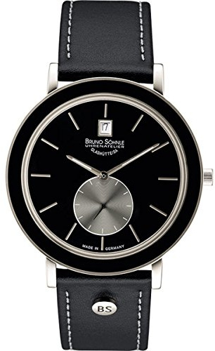 Bruno Soehnle Damen Analog Quarz Uhr mit Leder Armband 17-73139-741