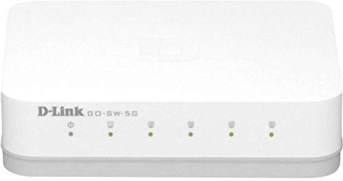 D-Link GO-SW-5G - switch - 5 porte - unmanaged - desktop