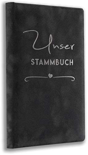 Stammbuch grau Stammbuch der Familie Ungel Hochzeit