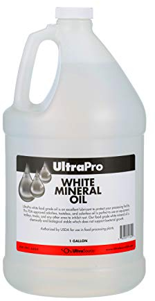 UltraPro Food Grade Mineral Oil, 1 Gallon (128oz), for Lubricating and Protecting Cutting Board, Butcher Block, Stainless Steel, Knife, Tool, Machine and Equipment, NSF Approved