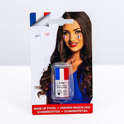 Générique Maquillage Supporter Bleu Blanc Rouge