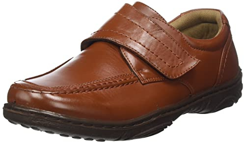 SOFT FIT 4 EYE CASUAL APRON FRONT VELCROSHOE INTRO PRICE BROWN 10