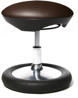 Topstar SC79S08 Kinder-Fitness-Hocker Sitness Kid 20, Bezug DunkelBraun