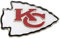 aminco NFL Logo Pin, Kansas City Chiefs