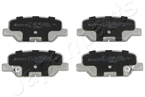 JAPANPARTS PP-315AF Bremsbelagsatz Bremsbeläge Hinten Kompatibel mit MITSUBISHI ASX GAW