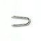 Merriway BH03718 Clavo U de Red galvanizada de 15 mm x 1,7 mm, Gris, 50 g
