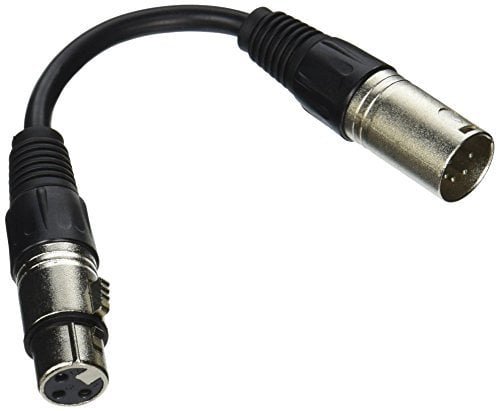CHAUVET DJ DMX3F5M 5-Pin Male to 3-Pin Female DMX Conversion Plug