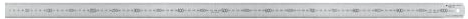 JIS1 Klasse Kokuyo S & T Edelstahl Lineal 100cm (Japan-Import)