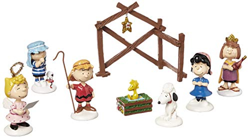 Department 56 Peanuts Pageant (8er-Set), 14 cm