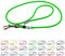 LENNIE BioThane Führleine, rund, Ø 6 mm, 1,5m lang, mit Handschlaufe, Neon-Grün