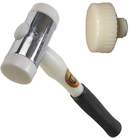 Thor 710 Nylon Faced Hammer - with Additional Replacement Head