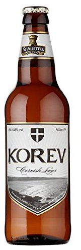 St Austell Korev Cornish Lager (12 x 500ml Bottles)
